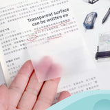 Notas Adesivas Transparente - Material Escolar (PAGUE 1 LEVE 5) + FRETE GRÁTIS