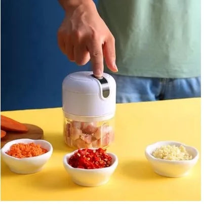 Mini Triturador Elétrico (Compre 1 Leve 2) - Loja Melhor Opção