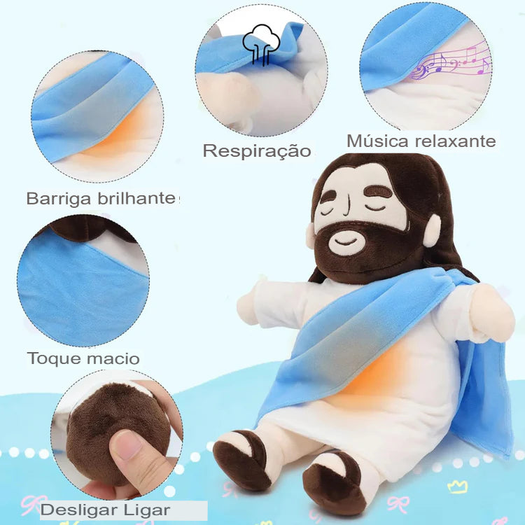 Pelúcia Jesus Que Respira + FRETE GRÁTIS ( ULTIMAS UNIDADES )