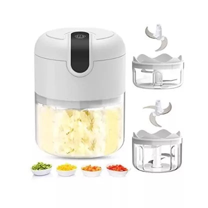 Mini Triturador Elétrico (Compre 1 Leve 2) - Loja Melhor Opção