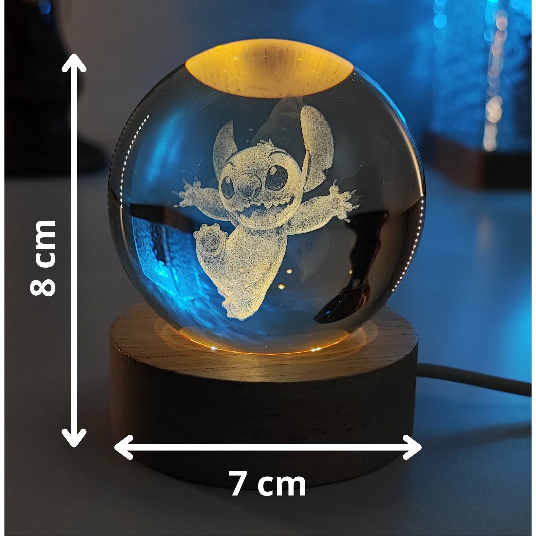 Esferas Encantadas Stitch+ FRETE GRÁTIS