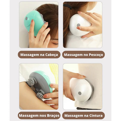 Massageador de Pescoço Elétrico + FRETE GRÁTIS + SEU BEM ESTAR!