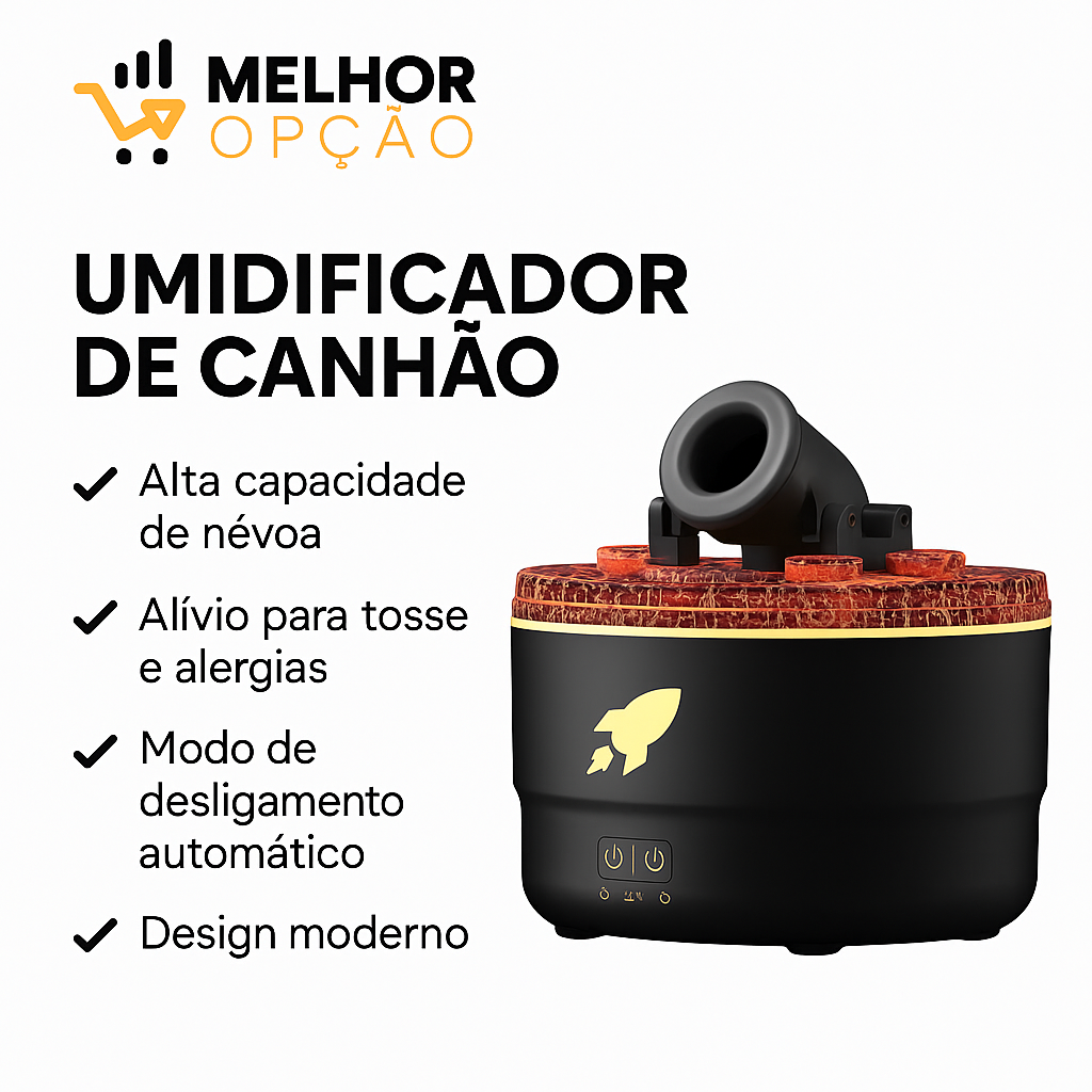 Umidificador de Canhão + FRETE GRÁTIS (ULTIMAS UNIDADES)