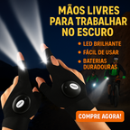 Super luvas com iluminação LED (ÚLTIMAS UNIDADES) + FRETE GRÁTIS