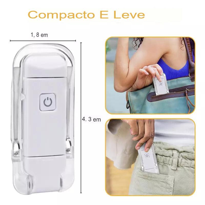 Luz de livro recarregável - Loja Melhor Opção