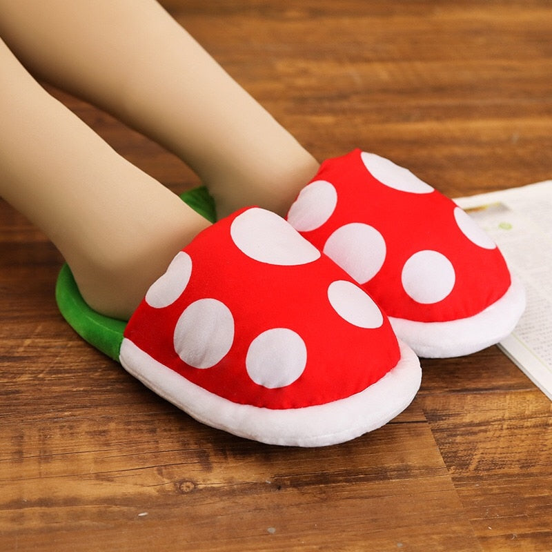 Pantufa Chinelo Planta Carnívora Super Mario Bros - Loja Melhor Opção