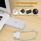 Luz de livro recarregável - Loja Melhor Opção