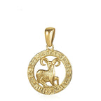 12 constelações do signo do zodíaco (Pingentes + Colar) - Loja Melhor Opção