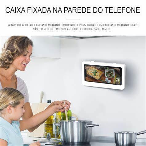 capa de celular Impermeável para banheiro + FRETE GRÁTIS - Loja Melhor Opção