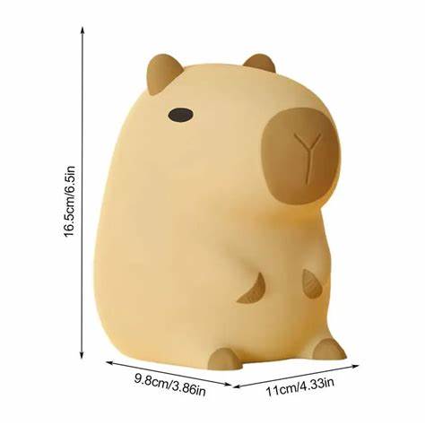 Luminária de Capivara Fofa (COMPRE 1 LEVE 2)+ FRETE GRÁTIS