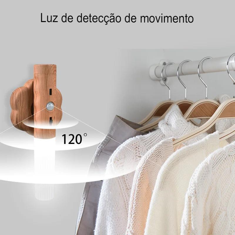 Luminária de parede sem fio (COMPRE 1 LEVE 2) + FRETE GRÁTIS - Loja Melhor Opção
