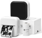 Impressora de bolso (Com Brinde de mais um rolo de papel adesivo )+ FRETE GRÁTIS + (ULTIMAS UNIDADES) - Loja Melhor Opção