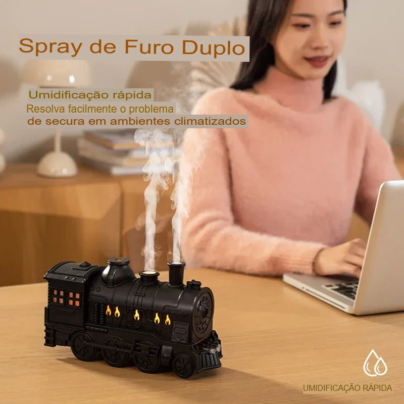 Umidificador De Trem Ultra-Sônico + FRETE GRÁTIS E SAÚDE E BEM ESTAR