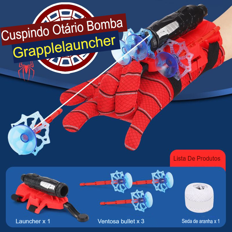 LUVA SOLTA TEIA DO HOMEM ARANHA + FRETE GRÁTIS - Loja Melhor Opção
