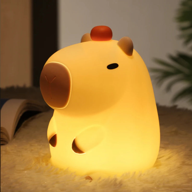 Luminária de Capivara Fofa (COMPRE 1 LEVE 2)+ FRETE GRÁTIS