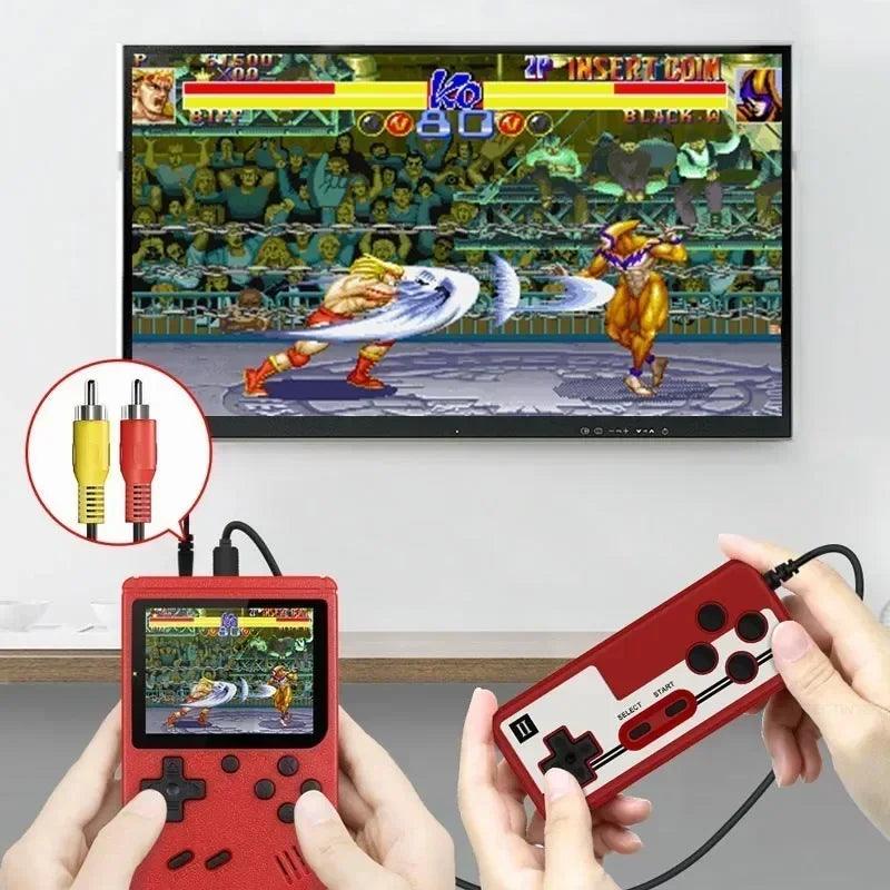Mini Console De Videogame Portátil Embutido 400 Jogos + FRETE GRÁTIS + BRINDE DO CONTROLE - Loja Melhor Opção