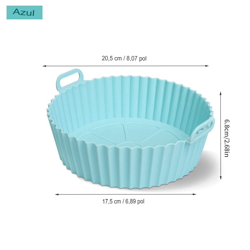 Silicone Air Fryer - Loja Melhor Opção