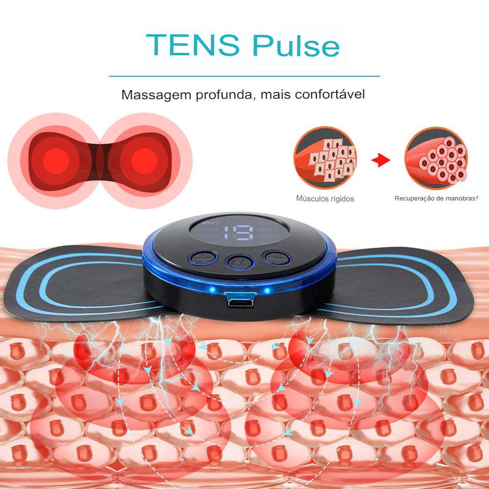 Mini Massageador Elétrico (COMPRE 1 LEVE 3) + FRETE GRÁTIS - Loja Melhor Opção