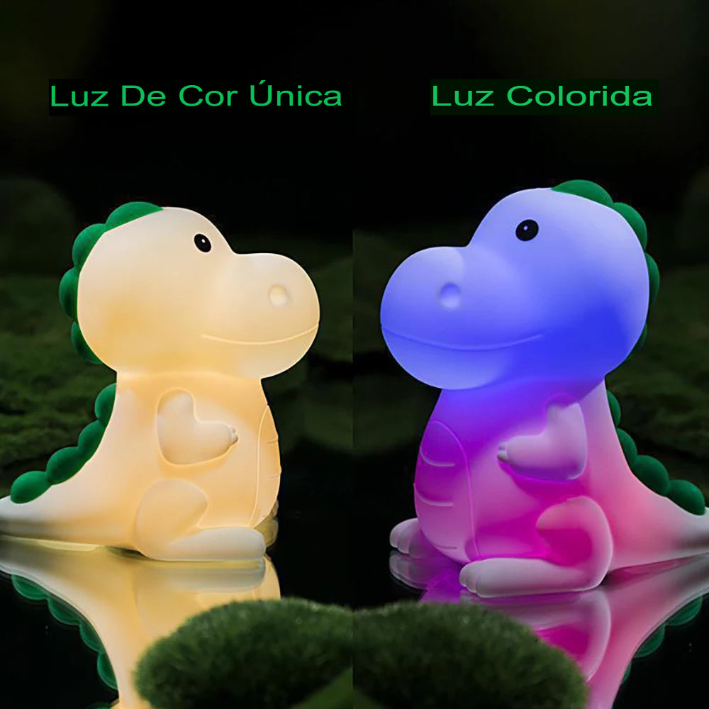 Luminária De Dinossauro LED + FRETE GRÁTIS + (O BEM ESTAR DO SEU FILHO)