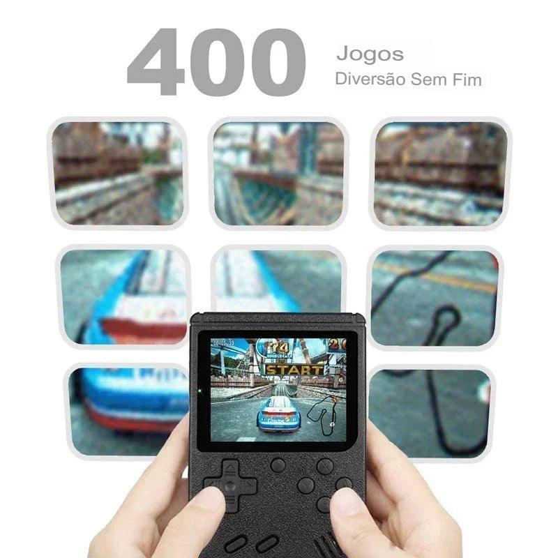 Mini Console De Videogame Portátil Embutido 400 Jogos + FRETE GRÁTIS + BRINDE DO CONTROLE - Loja Melhor Opção