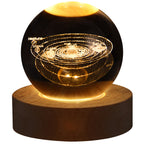 Esfera espacial 3D de luz + FRETE GRÁTIS - Loja Melhor Opção