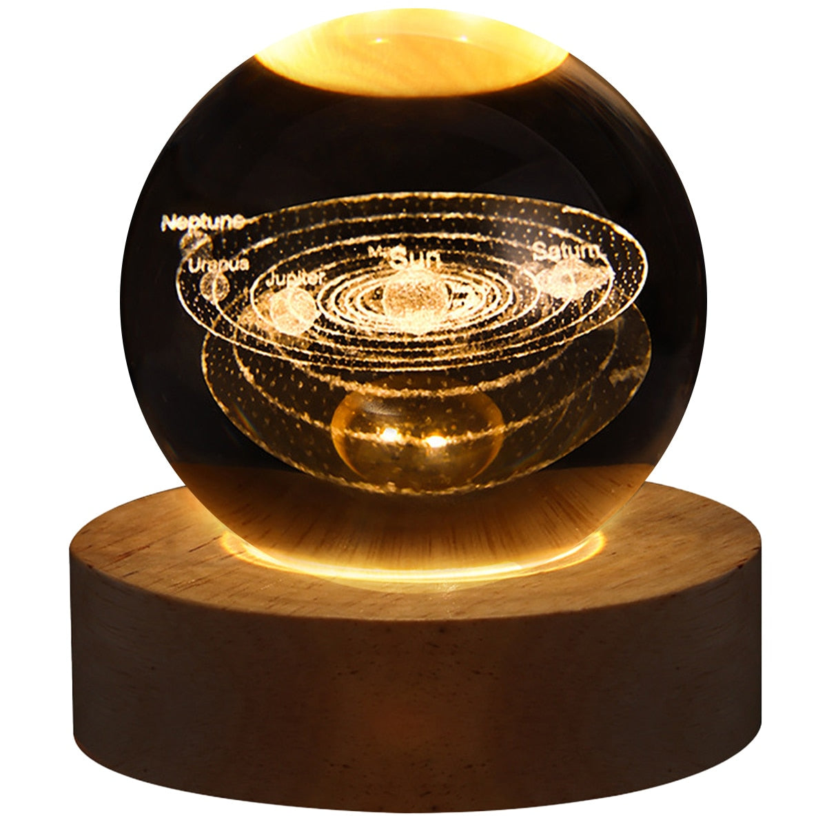 Esfera espacial 3D de luz + FRETE GRÁTIS - Loja Melhor Opção