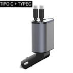 Carregador de carro relâmpago 4 em 1 + FRETE GRÁTIS (ULTIMAS UNIDADES)