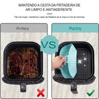 Silicone Air Fryer - Loja Melhor Opção