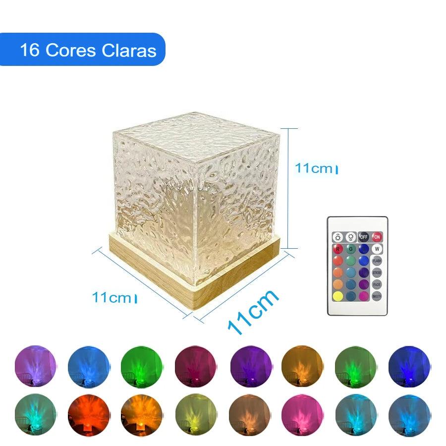 Cubo De Luz Mágico + FRETE GRÁTIS + (BRINDE DO CONTROLE) ULTIMAS UNIDADES - Loja Melhor Opção