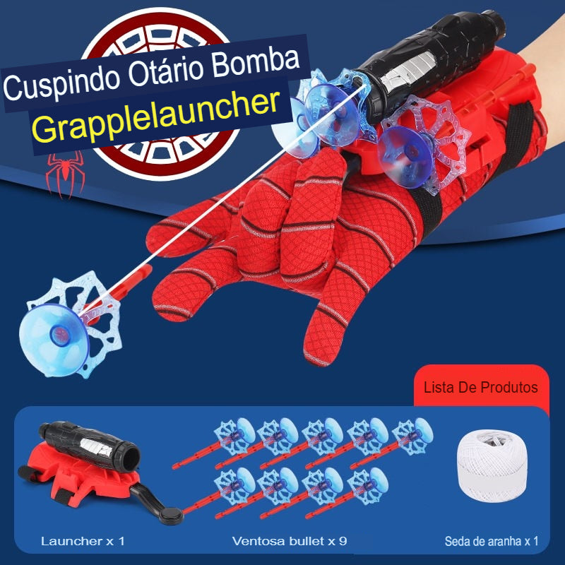 LUVA SOLTA TEIA DO HOMEM ARANHA + FRETE GRÁTIS - Loja Melhor Opção