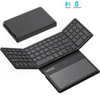 Teclado dobrável portátil sem fio Bluetooth + FRETE GRÁTIS + DESCONTO EXCLUSIVO - Loja Melhor Opção
