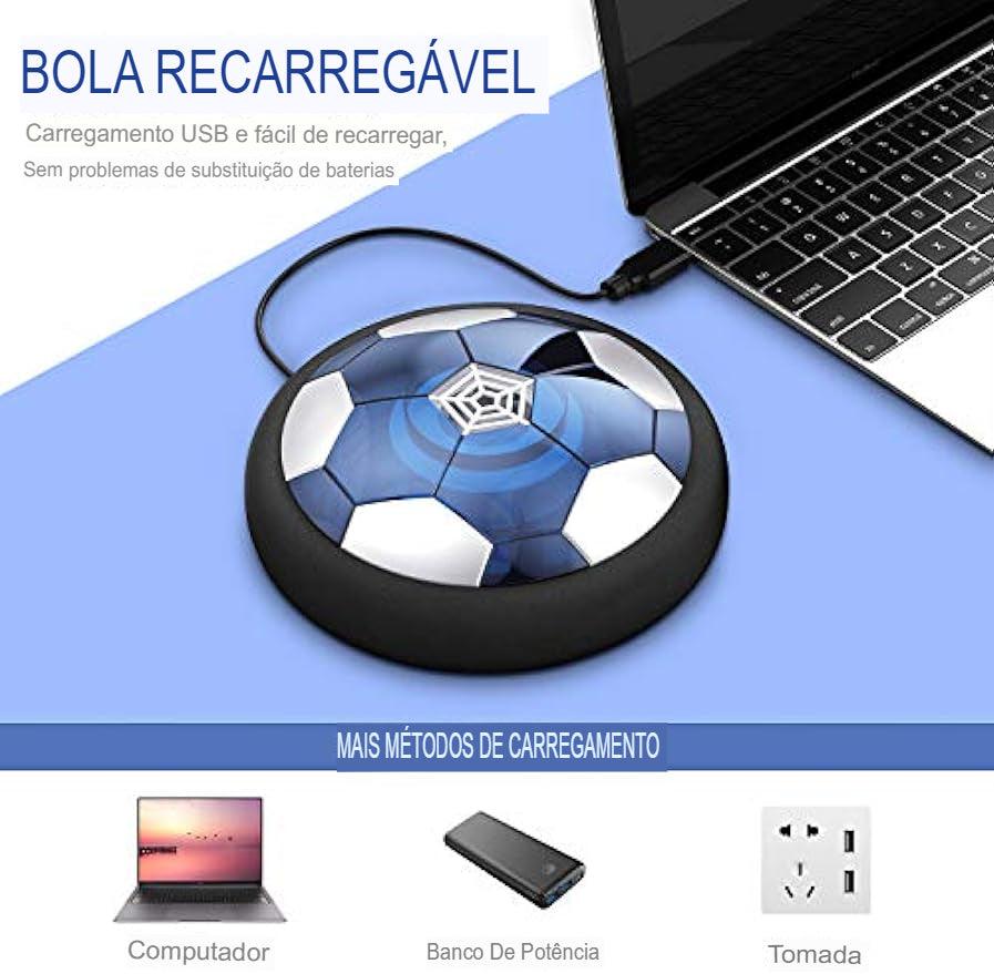 Bola de Futebol Flutuante com Luz LED + FRETE GRÁTIS - Loja Melhor Opção