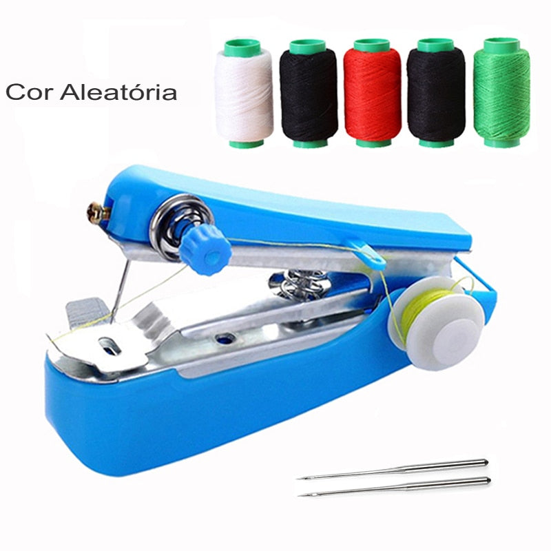 Mini Máquina de Costura Com FRETE GRÁTIS + BRINDE (ÚLTIMAS UNIDADES) - Loja Melhor Opção