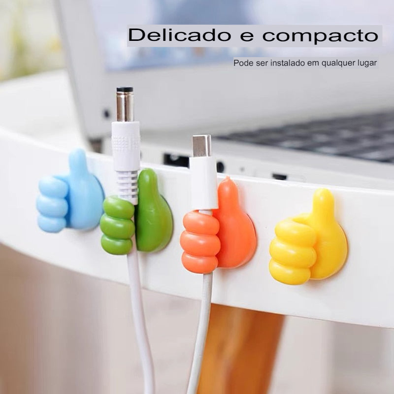 Gancho de Parede Criativo (COMPRE 1 LEVE 5) + FRETE GRÁTIS - Loja Melhor Opção