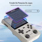 Mini Console De Jogos Retrô Portátil R36S + FRETE GRÁTIS (ULTIMAS UNIDADES)