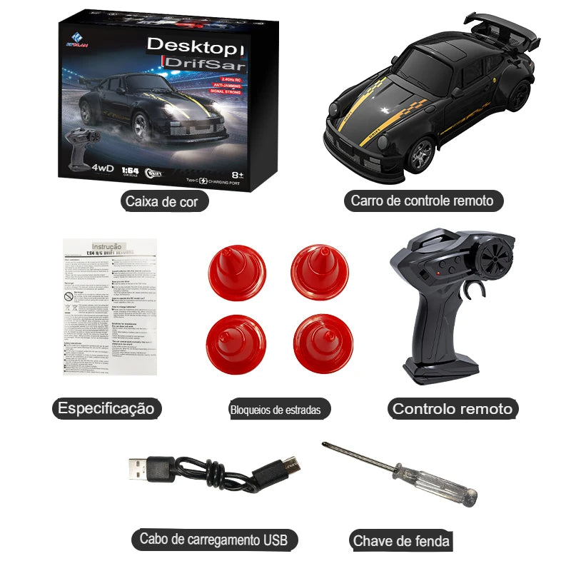 Mini Carrinho de Drift + FRETE GRÁTIS + DESCONTO EXCLUSIVO
