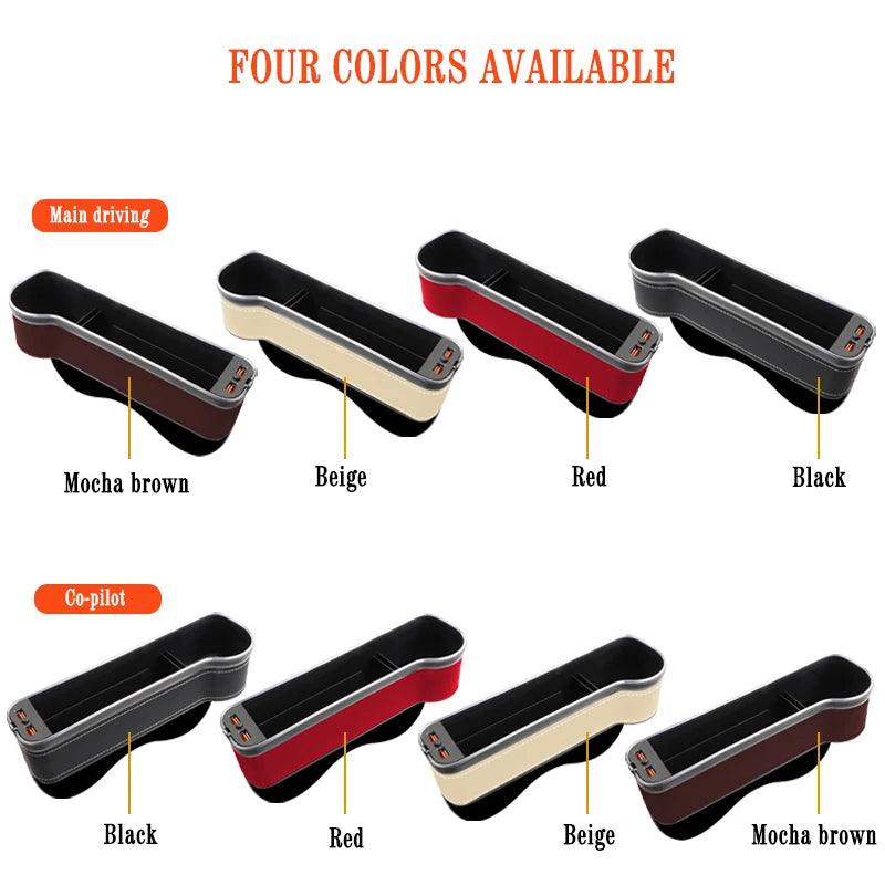 Suporte Organizador Para Carro Com Carregador USB - Loja Melhor Opção