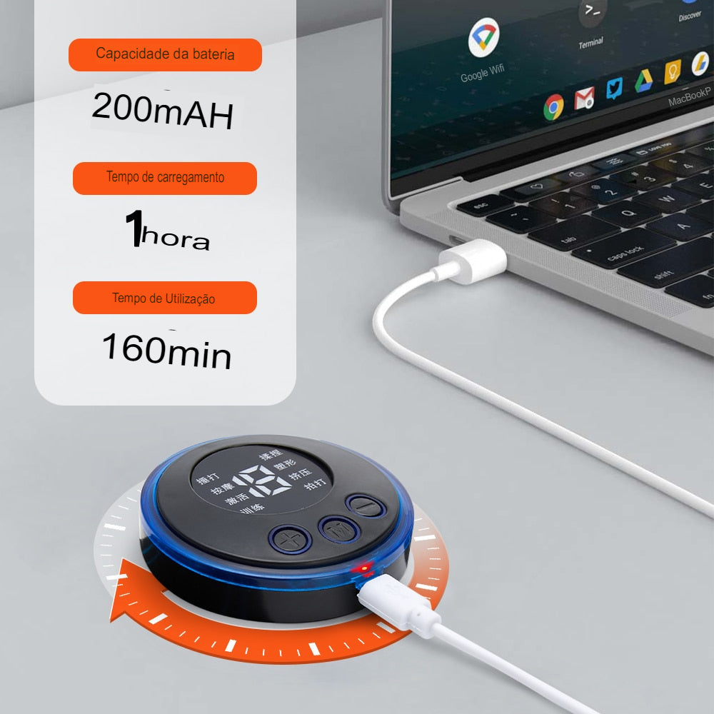 Mini Massageador Elétrico (COMPRE 1 LEVE 3) + FRETE GRÁTIS - Loja Melhor Opção