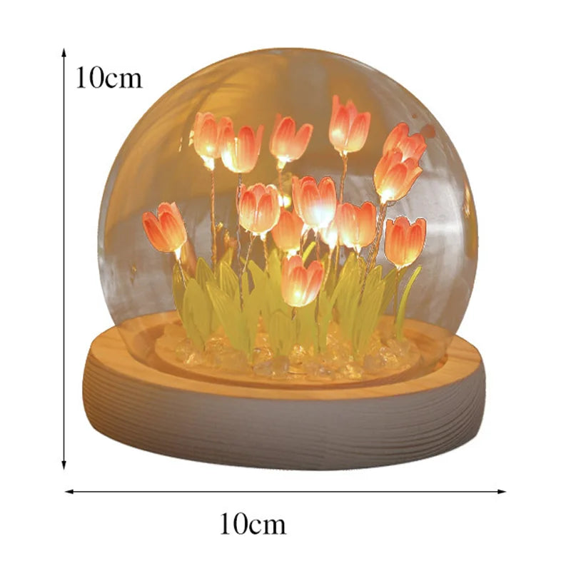 Lâmpada de Tulipas Encantadas (ATENÇÃO PRODUTO VEM DESMONTADO, QUESTÕES DE SEGURANÇA) + FRETE GRÁTIS