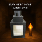Lanterna do Minecraft + FRETE GRÁTIS (ULTIMAS UNIDADES)