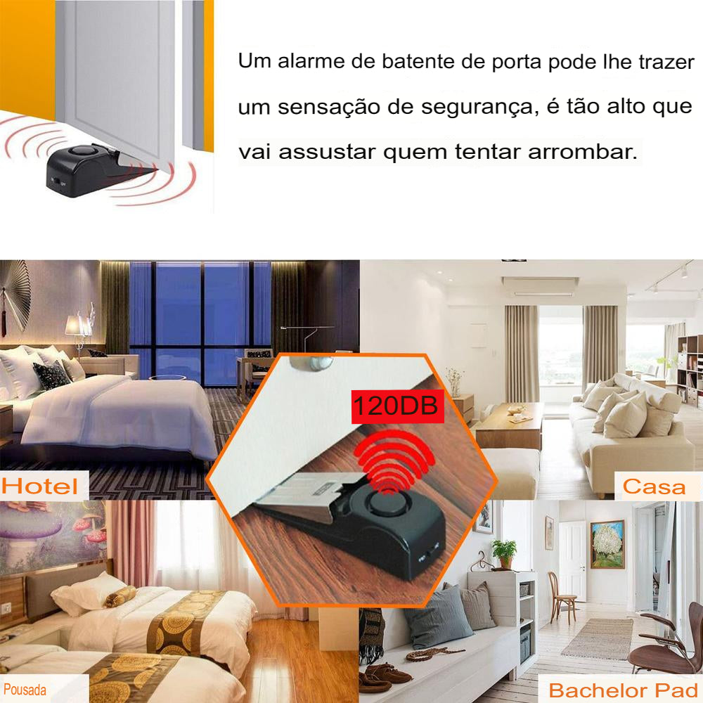 Alarme Com Trava de Segurança Antifurto