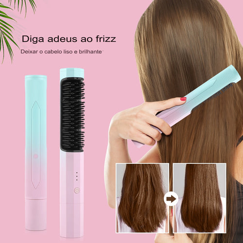 Alisador de cabelo sem fio